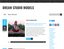 Tablet Screenshot of dream-models.info
